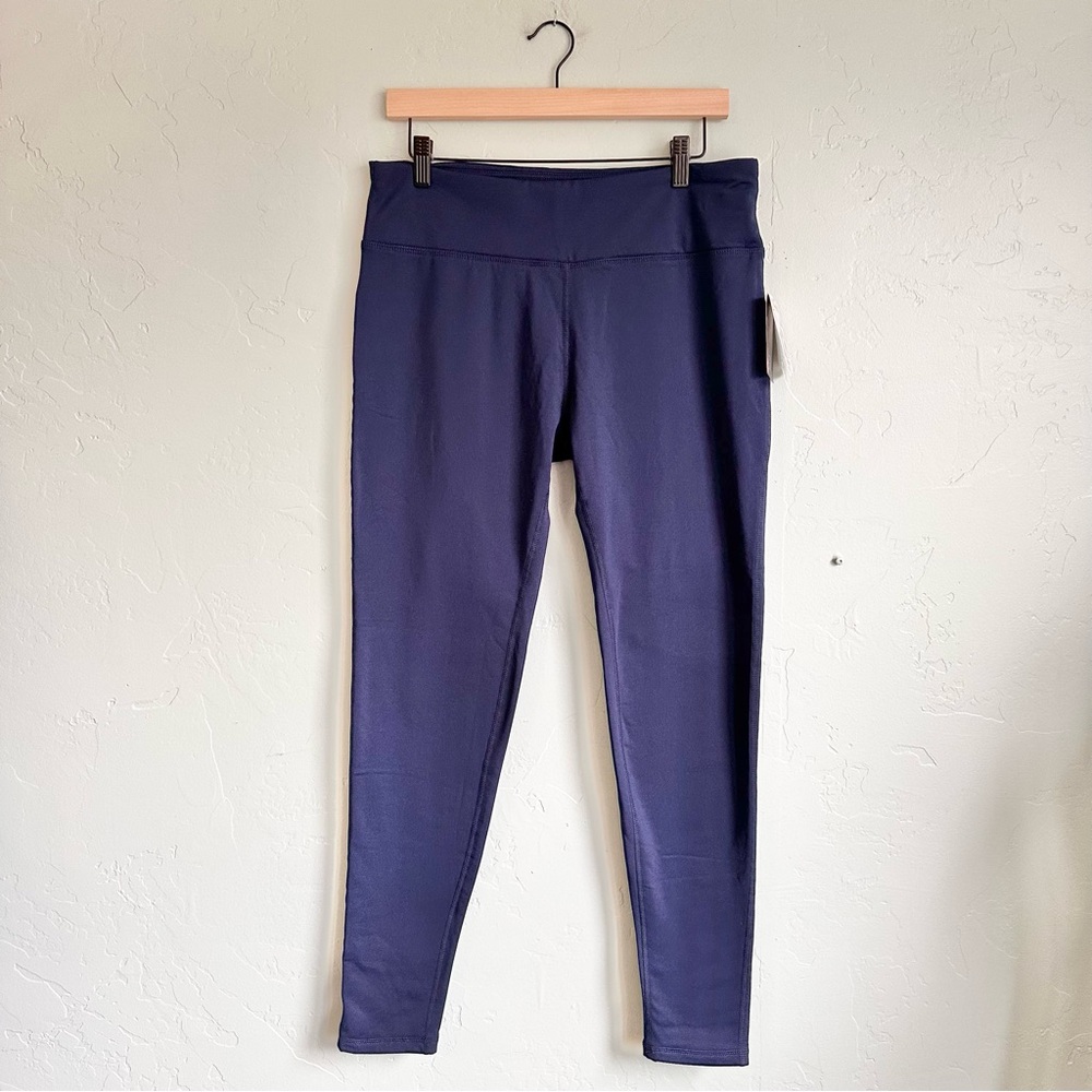 NWT Baleaf Women's Navy Blue Think Fleece Lined Leggings Size XL